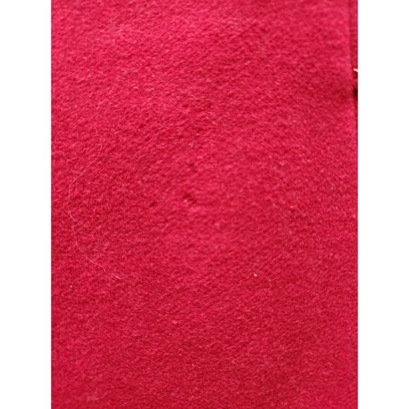 Jaclyn Smith Women's Pea Coat Red will Single Breasted Classic Plus 2X - Picture 7 of 8